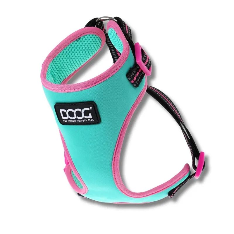 Doog Unisex Green Neon Harness - Rin Tin Tin - Large