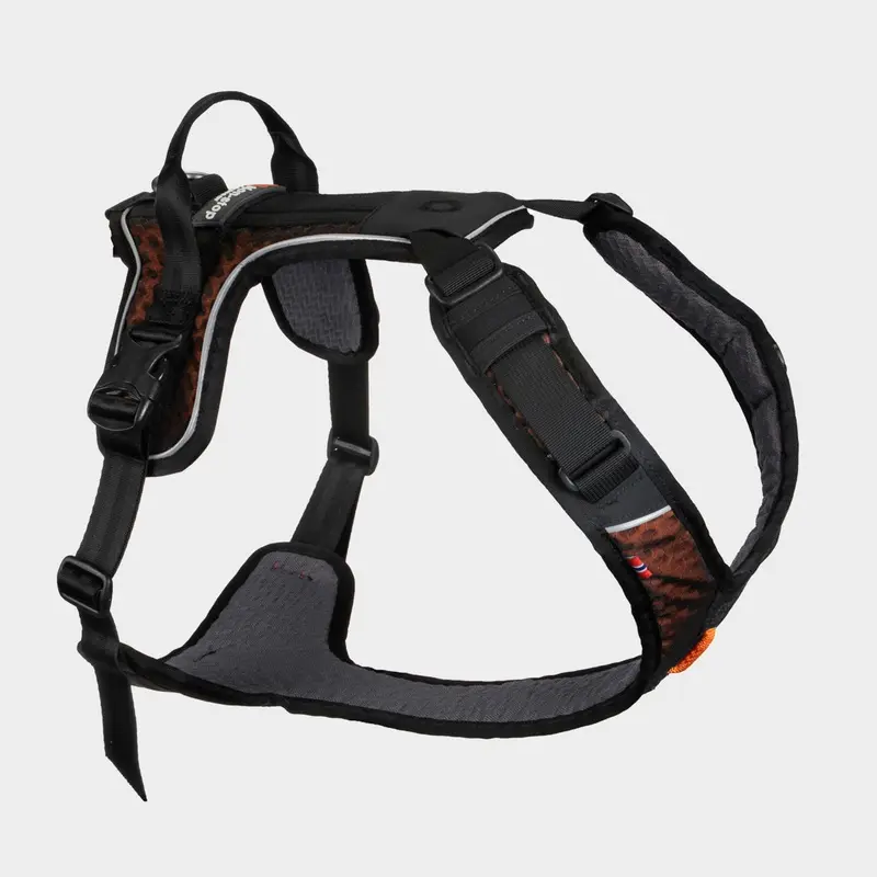 Non-Stop Dogwear Unisex Black Rock Harness Extra Large