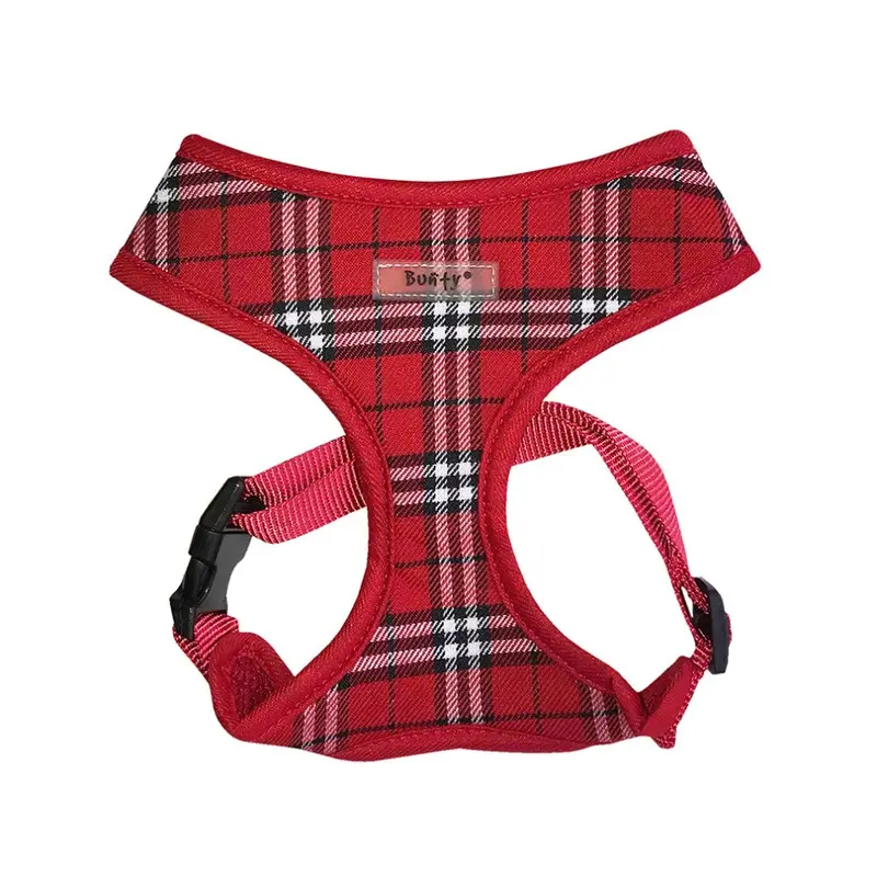 Bunty Red , ) Dog Puppy Harness Adjustable No Pull Dogs Small