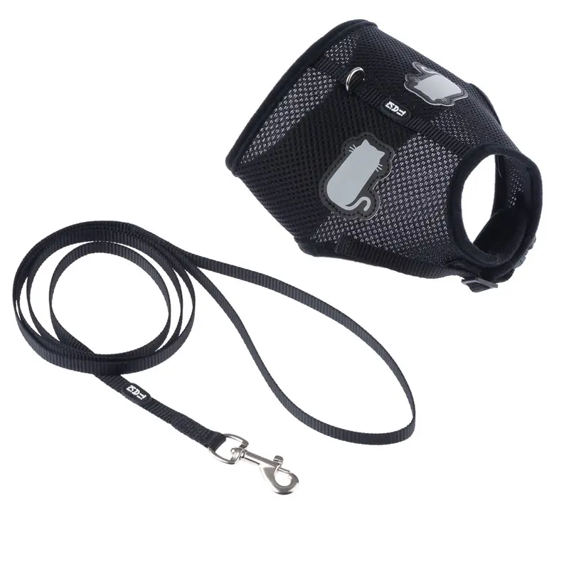 Tiaki Comfy Cat Harness With Lead - Abdominal Girth: 30 - 46 Cm