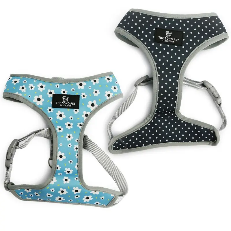 Ancol Soho Pet Dog Harness Daisy/Polka Dot - Extra Small