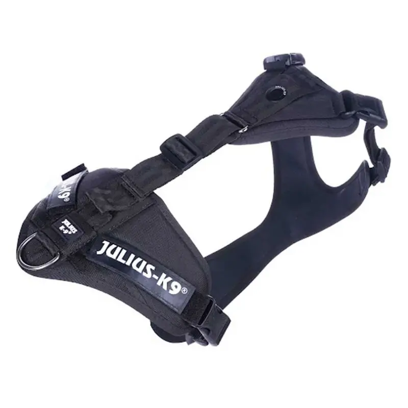 Julius-K9 Black Mantrailing Harness, Size: L-Xl,