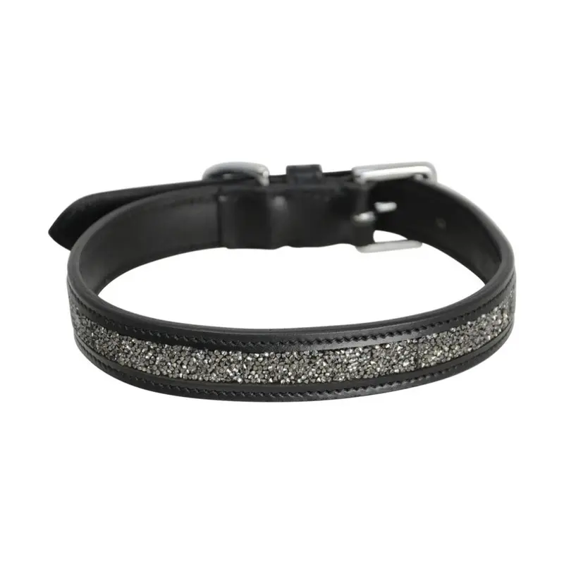 Hy Health Black Hy Encrusted Dog Collar