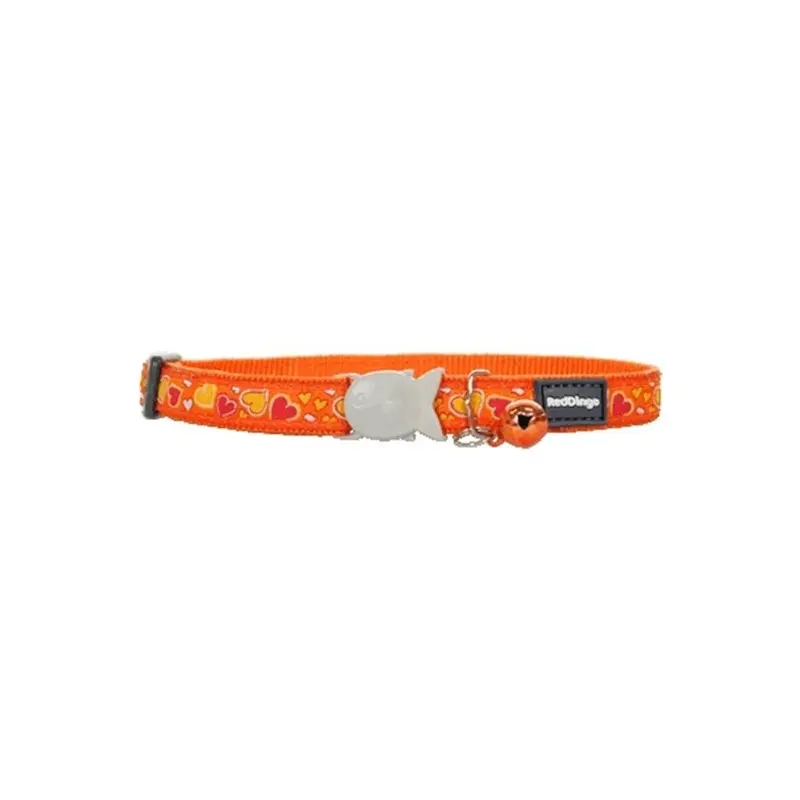 Petpath Orange Cat Collar Design Breezy Love