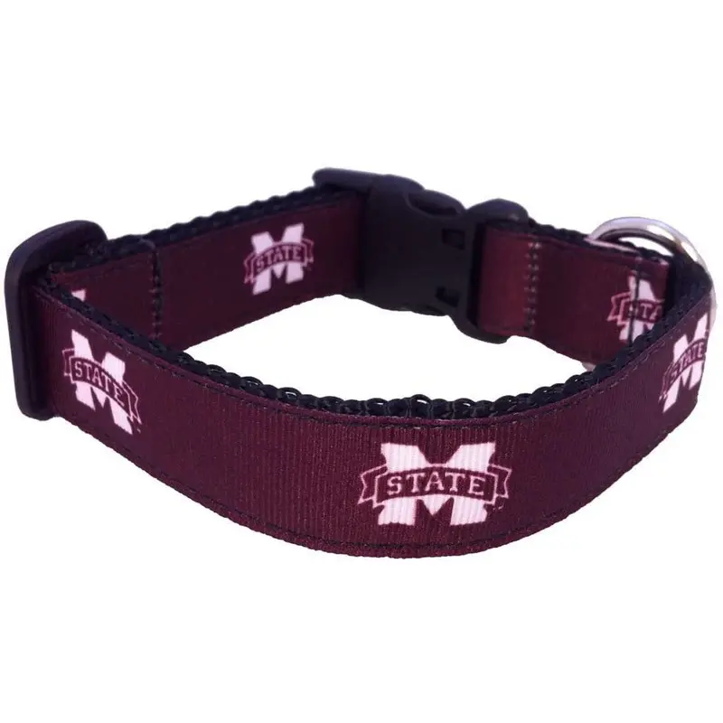 Marque De Sport Professionnel College Dog Collar Mississippi State) Medium