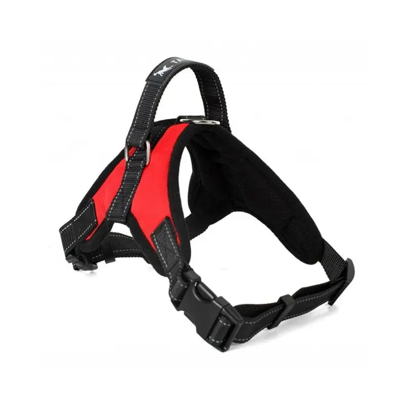 Hod Pets Red (, S) No Pull Soft Adjustable Dog Harness