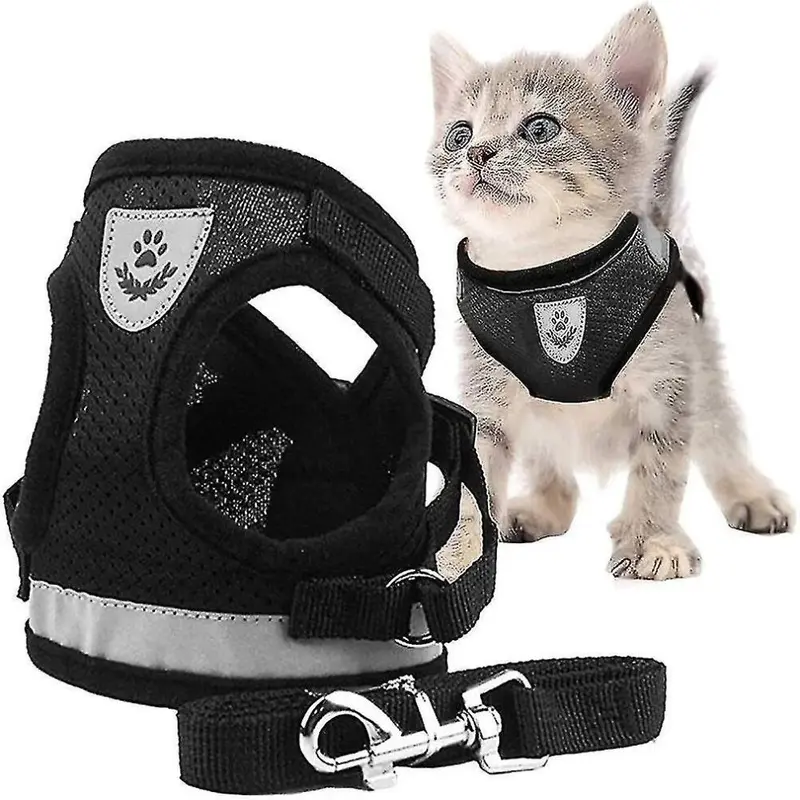 New Gogerstar (L) Cat Harness Escape Proofcat Harness