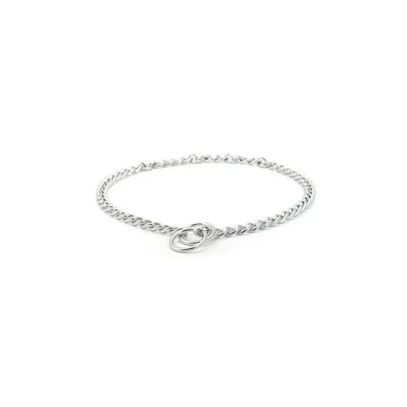Ancol Check Chain Dog Collar - : Medium