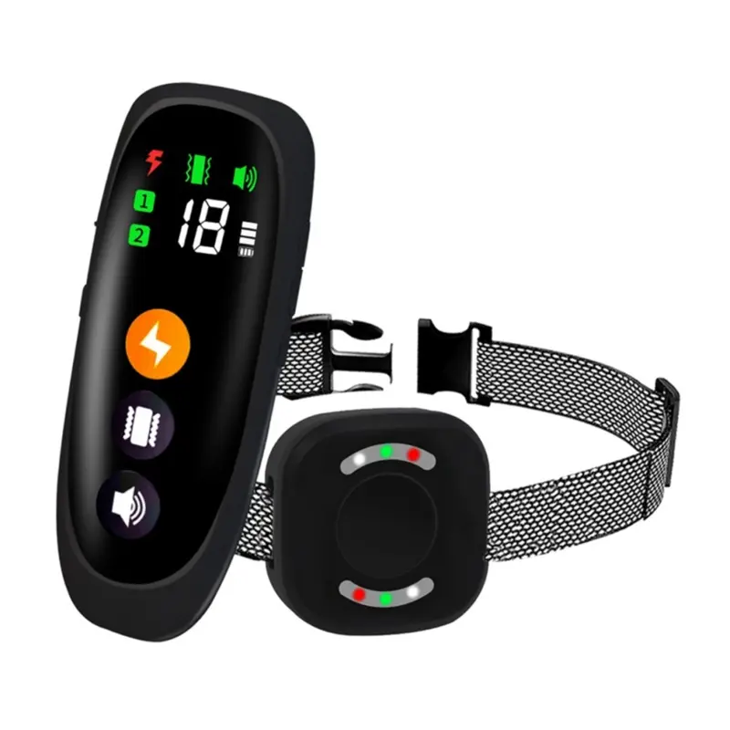 New Waterproof Dog Training Collar, Rechargeable Anti-Bark 800M