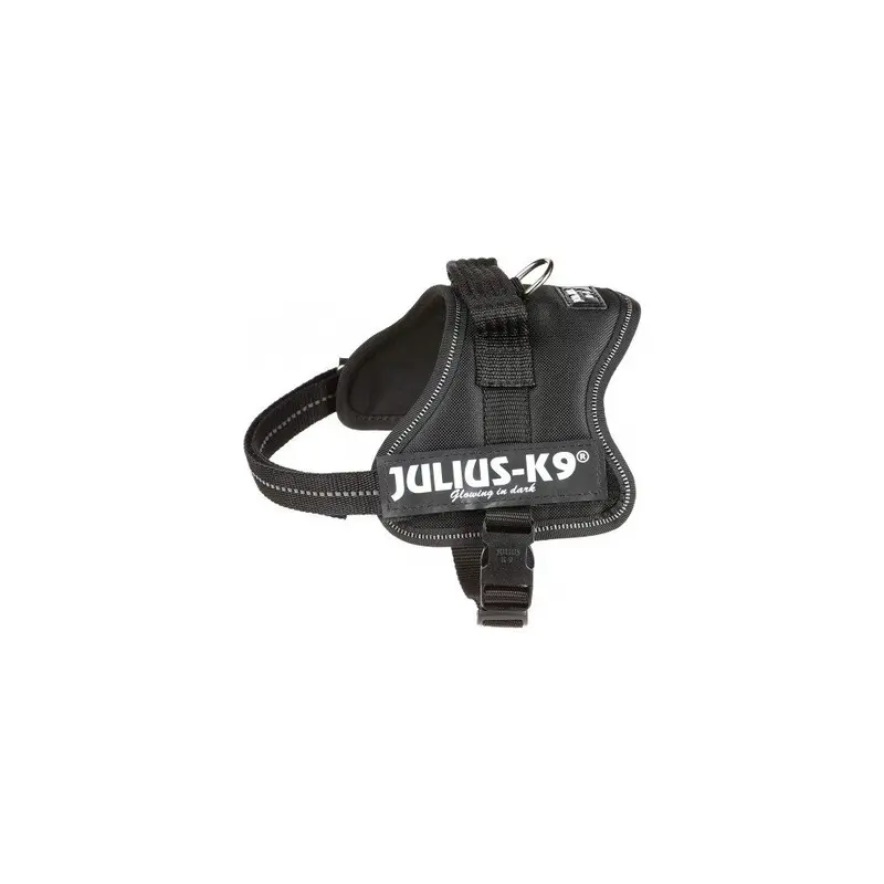 Julius-K9 Black ) Idc Powerharness Dog Harness Small