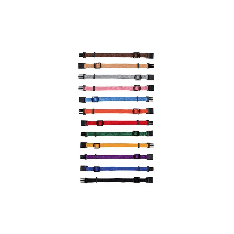Trixie (12, Primary) Nylon Puppy Adjustable Collars (6 Or Pack) Size 12