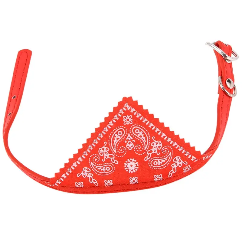 Typecat Red Adjustable Pet Dog Cat Bandana Scarf Collar Small