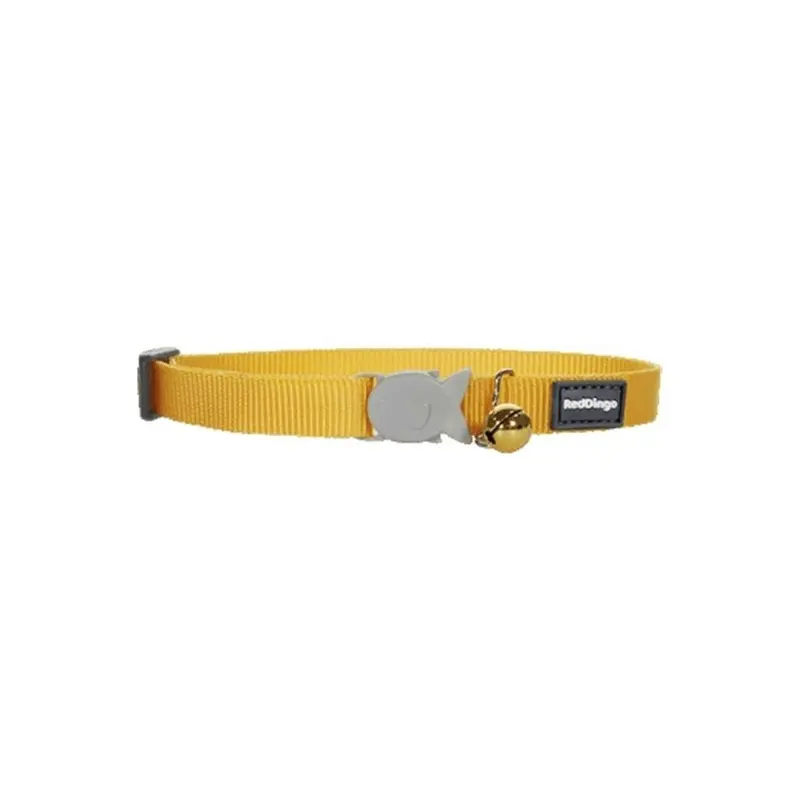 Red Dingo Red,Yellow Cat Collar Classic Yellow