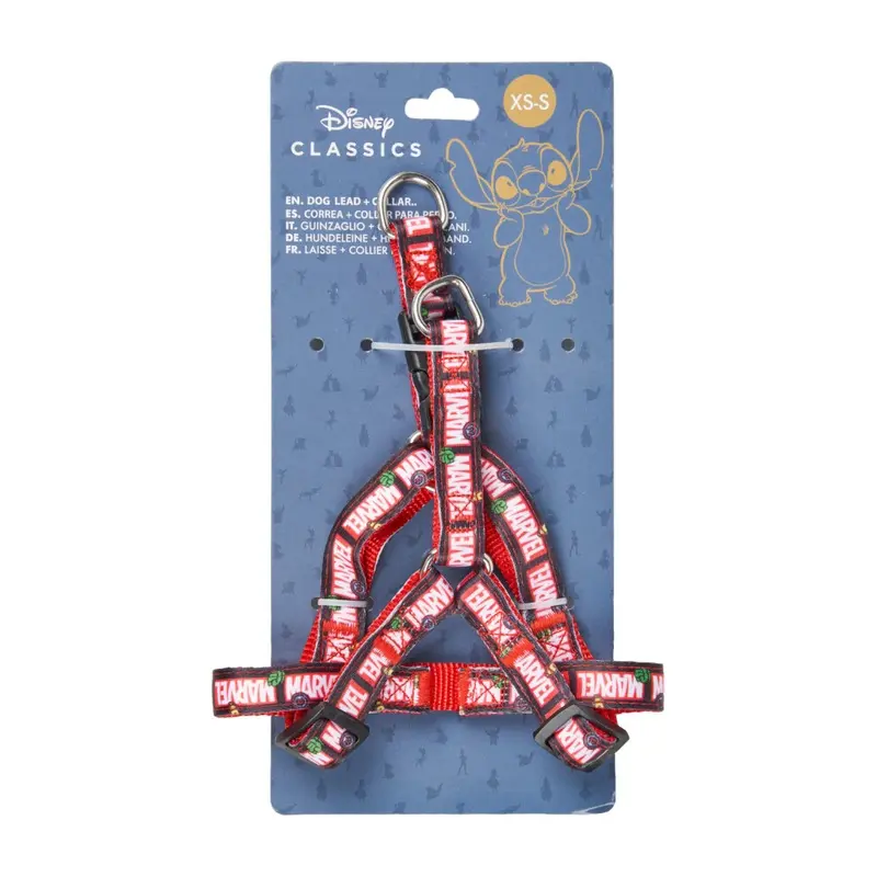 Cerd Lifes Little Moments Multicoloured ) Cerda Marvel Dog Nylon Harness Medium