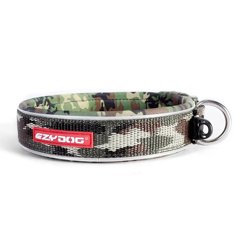 Ezydog Neo Classic Dog Collar Green Medium