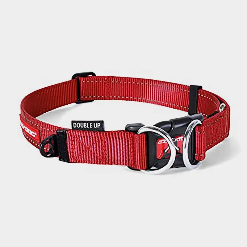 Ezydog Unisex Double Up Collar Rd, Red