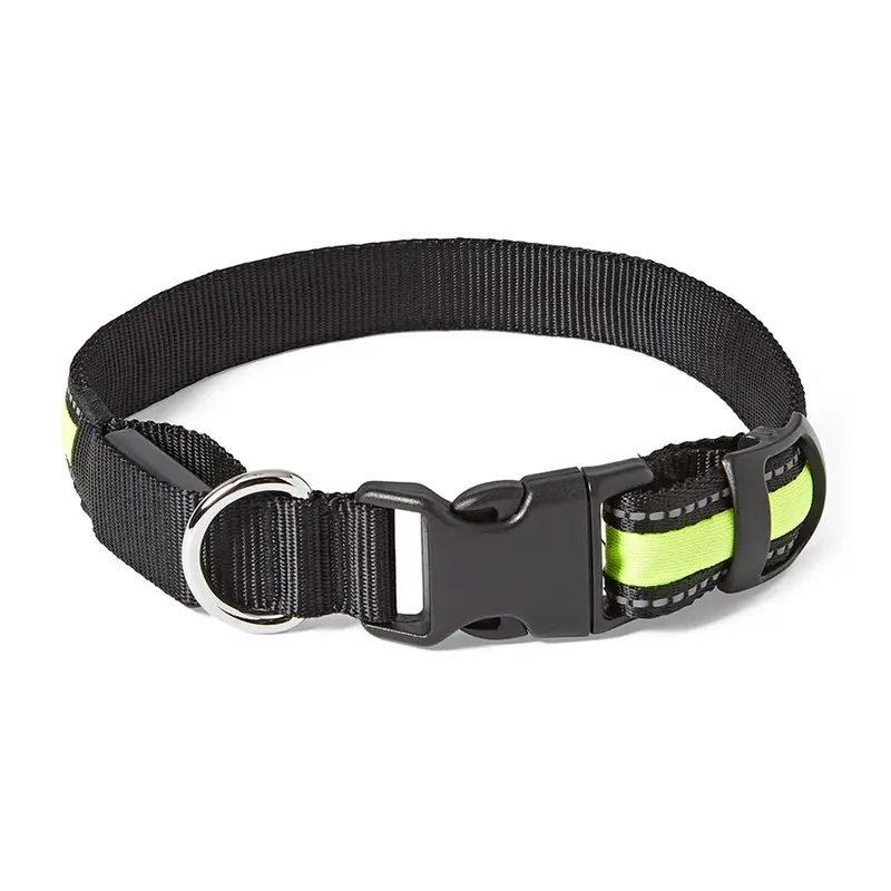 Pets At Home Flashing Mesh Dog Collar Medium
