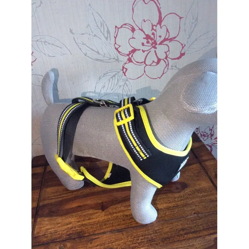 DOOG - Neoflex Soft Harness - Neon (Bolt) - Large