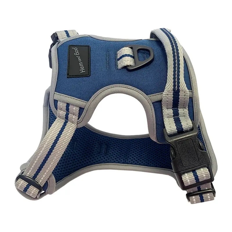 Hemmo & Co Unisex Blue Hem And Boo Sports Harness Extra Small
