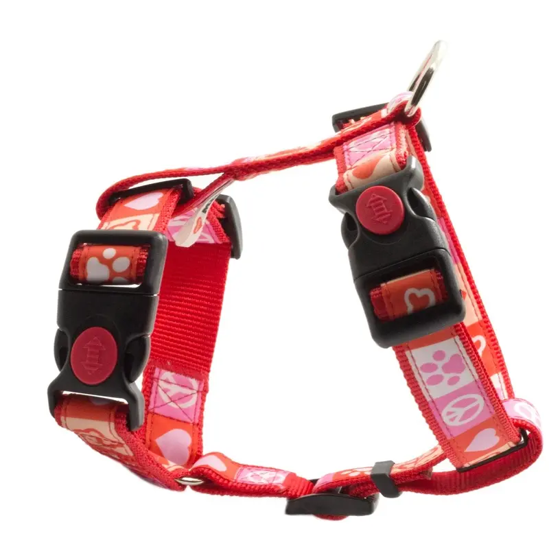MICHI/P11 Harness Paws, M/L, Red