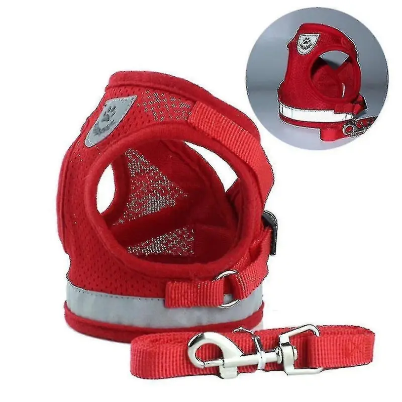 Kikidex Red (Xs, ) Cat Harness, Cat Harness Escape Proof