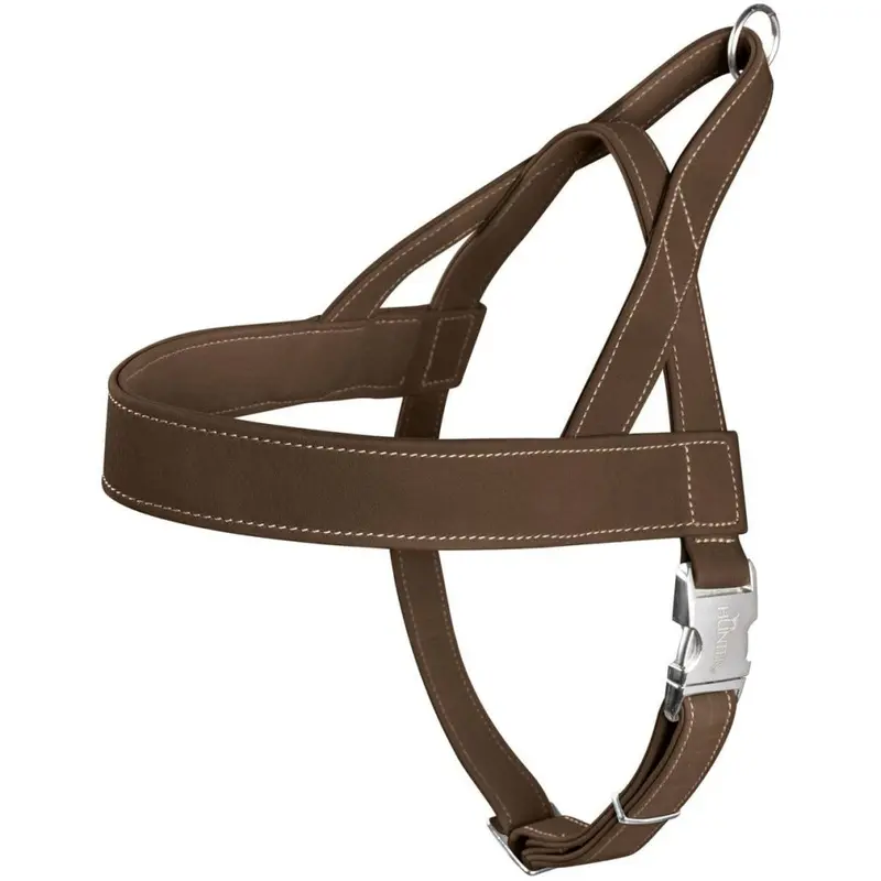 New Hunter Norwegian Harness For Dogs Hunting, 55 X 71-97 Cm, Brown 60292