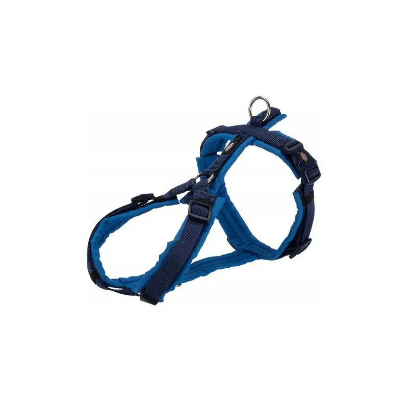 New Trixie Premium Trekking Y Shaped Dog Harness - Indigo/Royal Blue Large