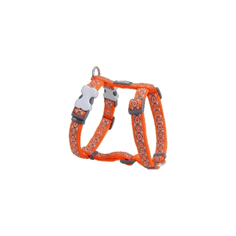 Red Dingo Orange,Red Dog Harness Design Snake Eyes Orange, Medium