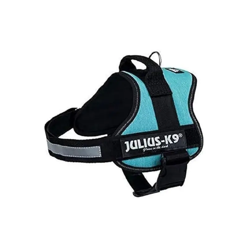 JULIUS-K9Powerharness, Size: M/0, Ocean - Sackcloth