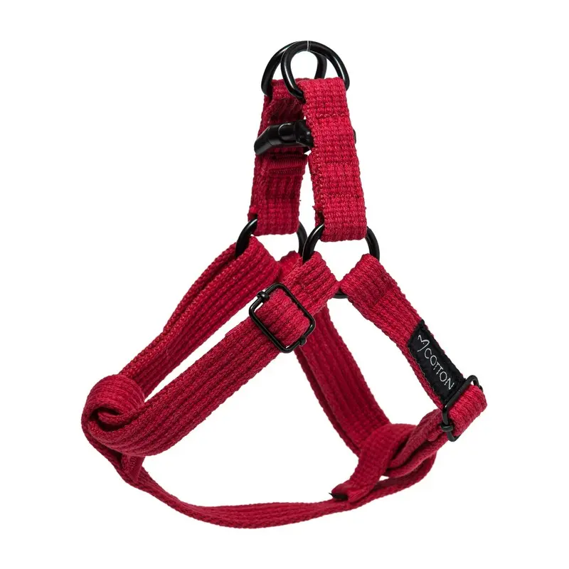 Gorpets Gor Cotton Dog Harness Small Red 20-35 cm x 1.5 cm