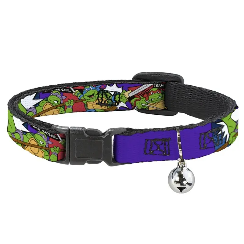 Buckle Down BAC-WNT039-NM Breakaway Cat Collar, 1/2" x 8-12"/Medium