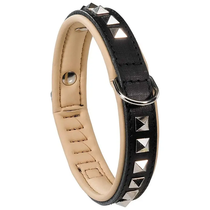 Ferplast Giotto Luxor Dog Collar, 35-39 cm/ 20 mm, Black