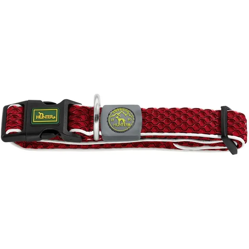 Hunter - Hilo Collar Vario Basic S Red Neck 30-43Cm