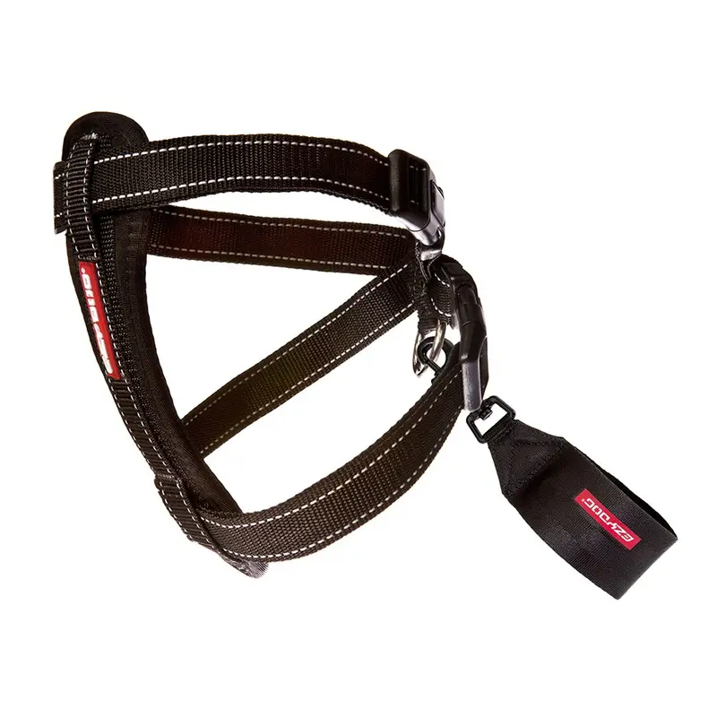 Ezydog Chest Plate Dog Harness Black Large