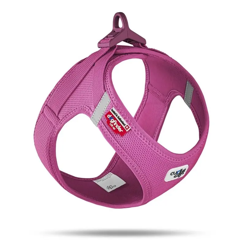 Curli Air-Mesh Dog Harness Vest With Clasp - Extra Fuchsia Small