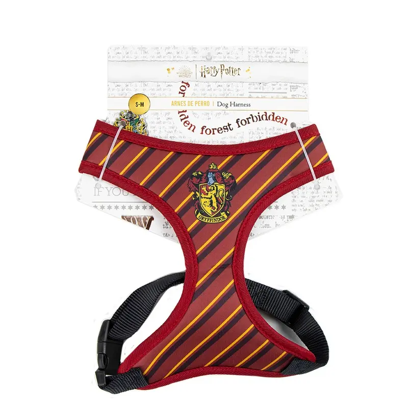 Harry Potter Gryffindor Dog Harness Red Small/Medium