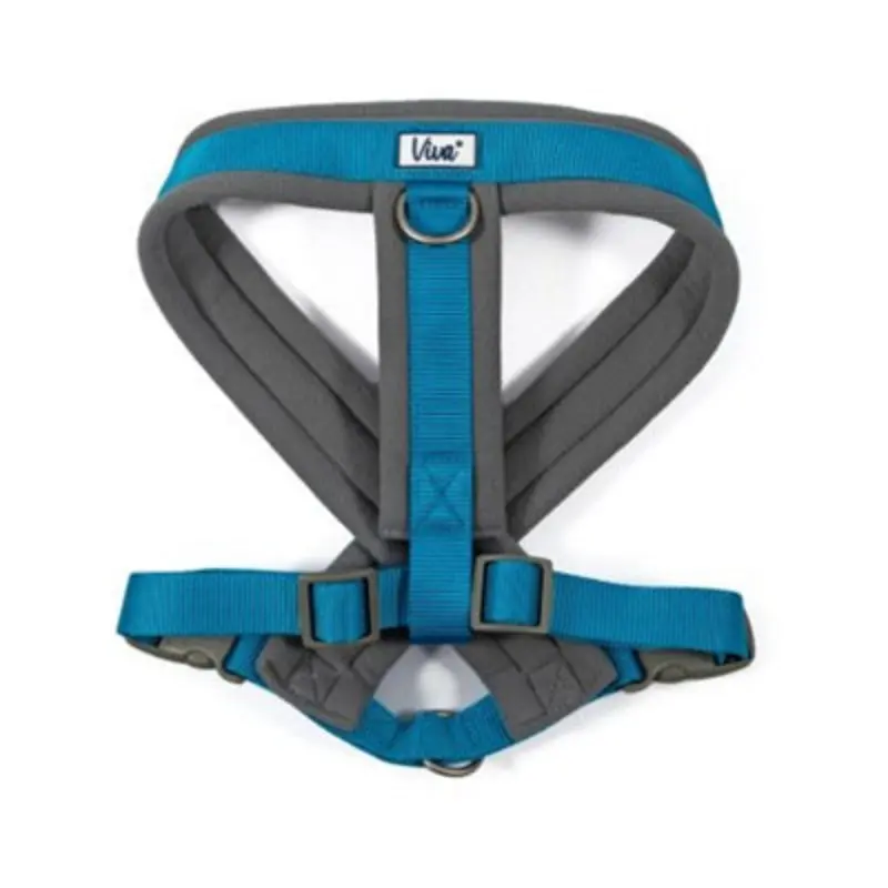 Ancol Blue Viva Nylon Padded Harness 52-71Cm Large