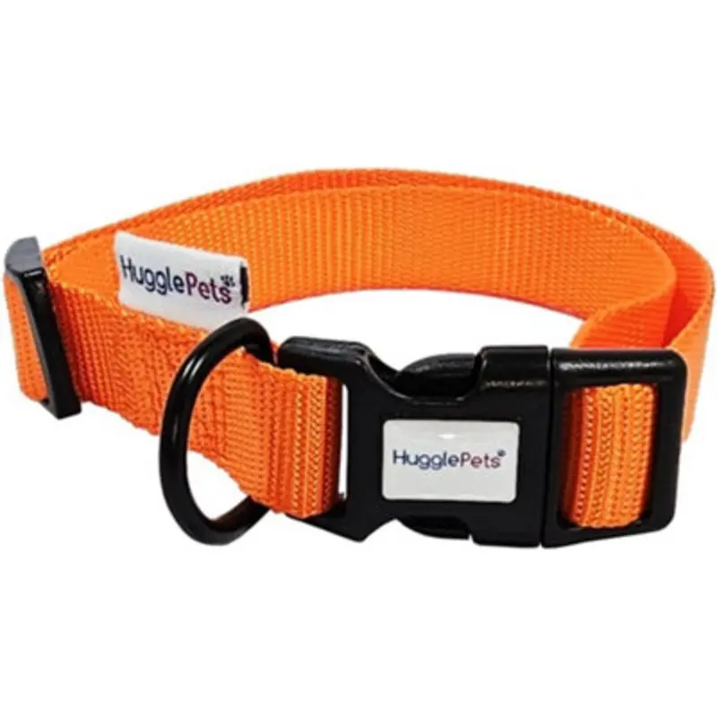 Huggle Pets Hugglepets Large 45 - 70Cm Snappy Weatherproof Dog Collar Orange