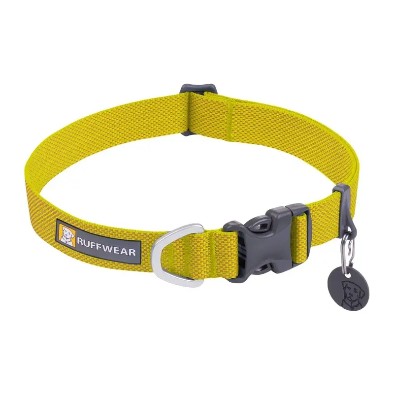 Ruffwear Hi And Weight Dog Collar Lichen - 28-36Cm Light/Green