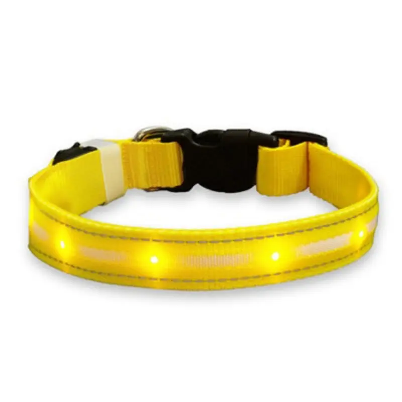 Asab Up Led Dog Collar 48-60Cm - Large - Selling Price 10.99 Light/Yellow