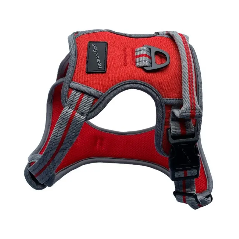 Hemmo & Co Unisex Red Hemmo And Co Sports Harness Extra Small