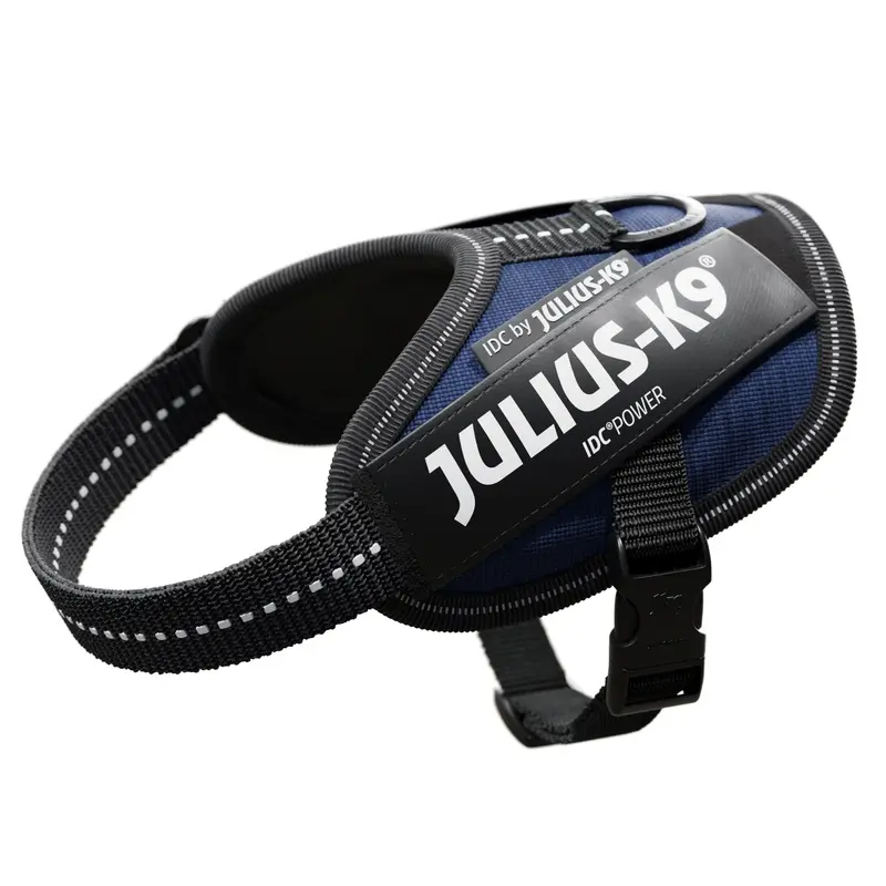 Julius-K9, 16IDC-FAR-B2, IDC Powerharness, dog harness, Size: Baby 2, Denim