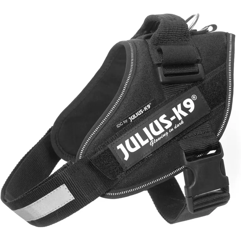 Julius-K9, 16IDC-P-0, IDC Powerharness, dog harness, Size: 0, Black