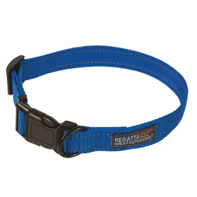 Regatta Unisex Blue Comfort Dog Collar Oxford : 45-70Cm