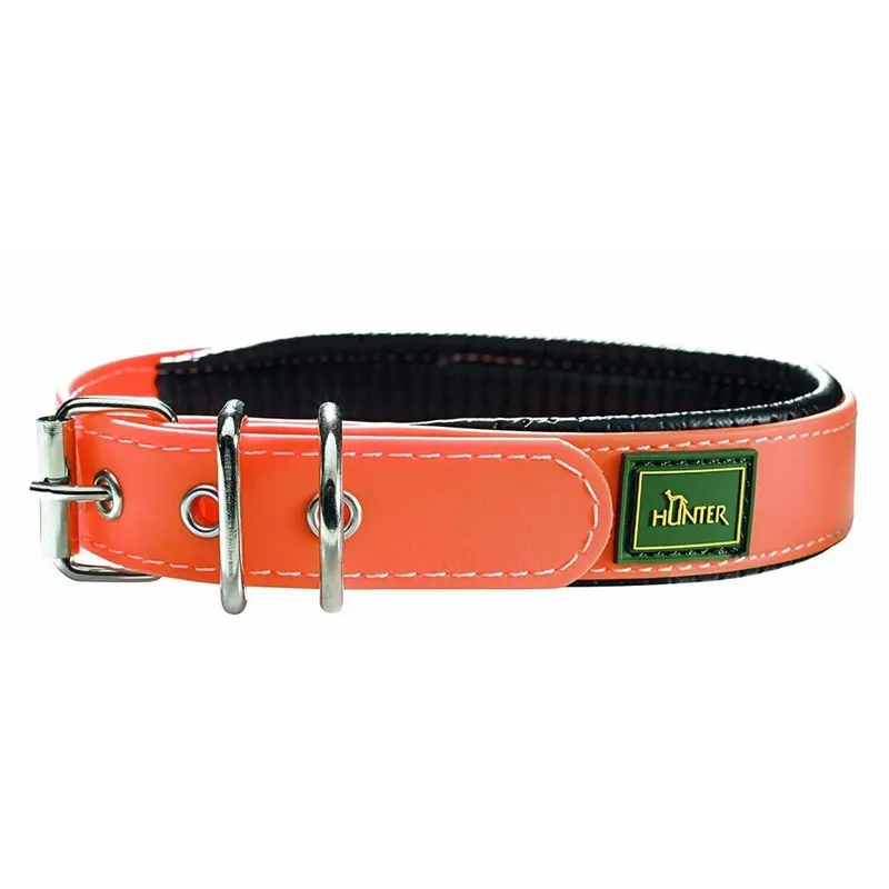 New Hunter (Neon 25Mm X 60Cm) Convenience Comfort Collar Orange 60Cm