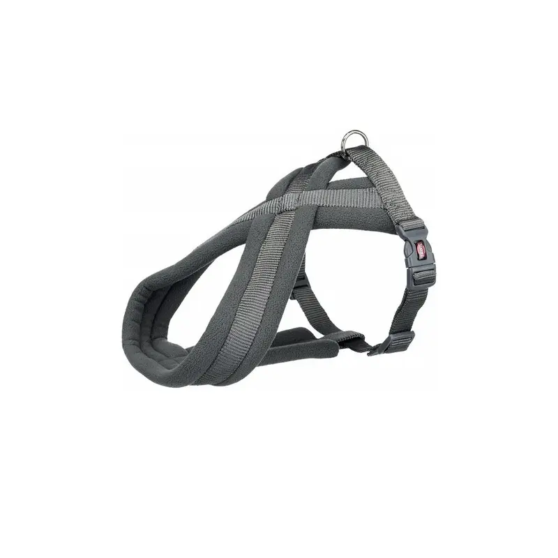Trixie Grey (S, Graphite) Touring Dog Harness | Dog Harness With Padding