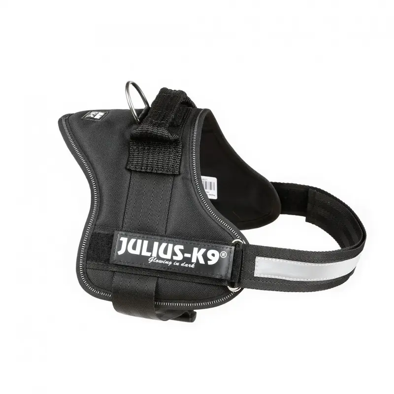 Trixie Julius-K9 Powerharness - 0 Black Medium