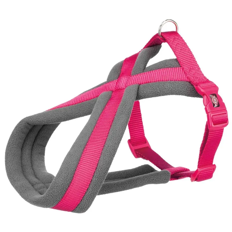 Trixie Premium Touring Harness - Fuchsia Medium