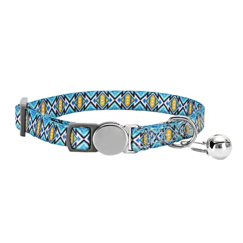 (#8) Cat kitten Collar Personalised with Bell Custom Engraved with Name and Phone