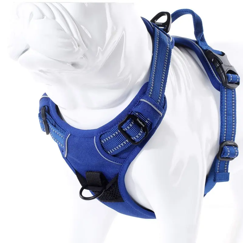 Giusto Juxzh Soft Front Dog Harness Best Reflective No Pull Harness With Hand